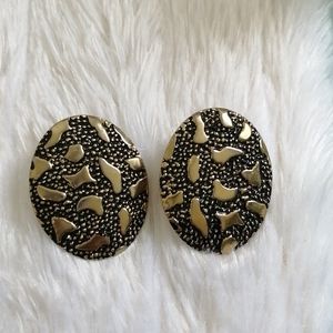 Vintage Oval Studs